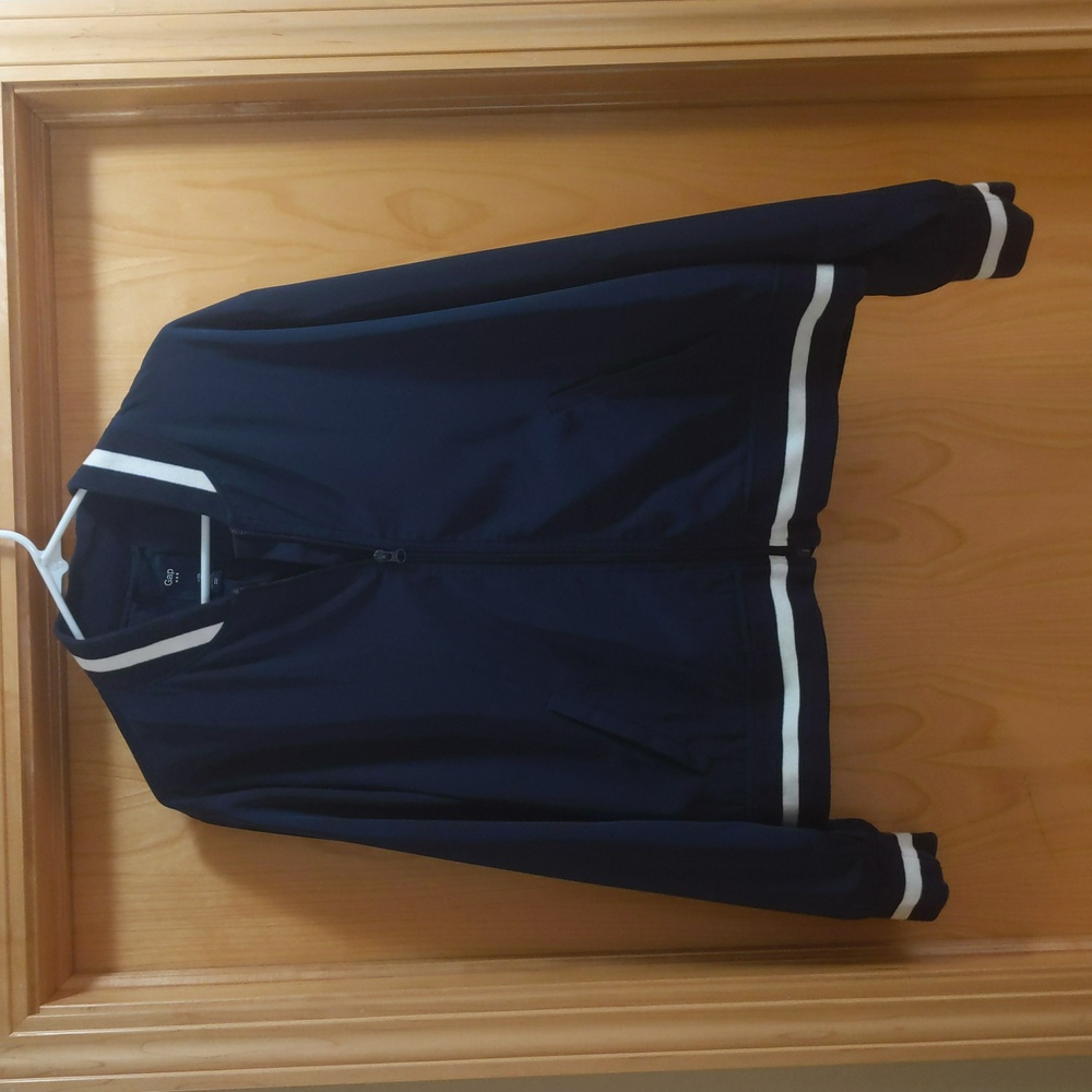 Vintage Gap Navy Jacket with White Accents